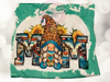 Heather Irish Green bleach patterned tee with Aztec mom Gnome