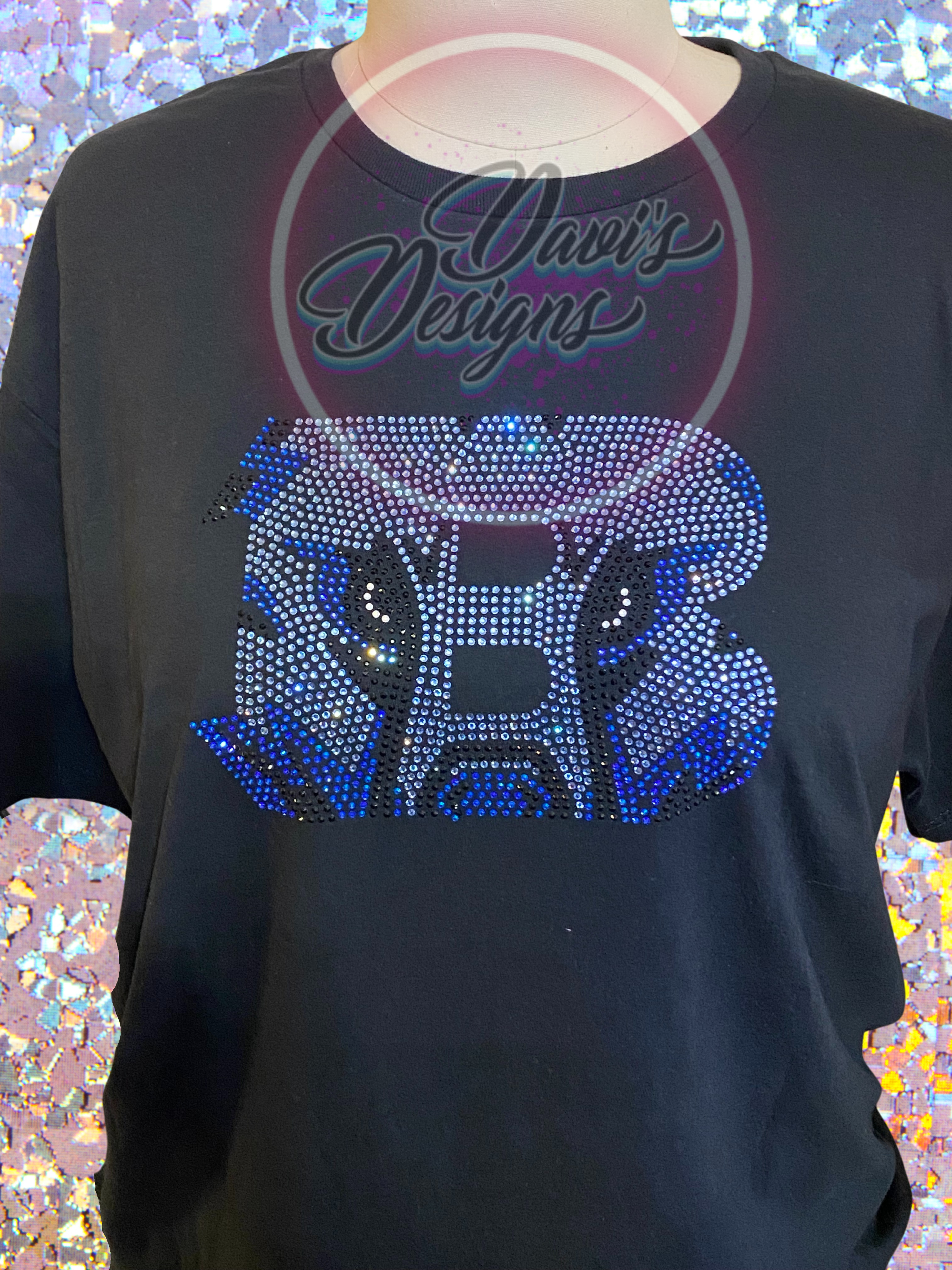 Bunche Bear B in Rhinestones